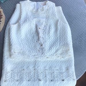 Two-piece White outfit: skirt and top